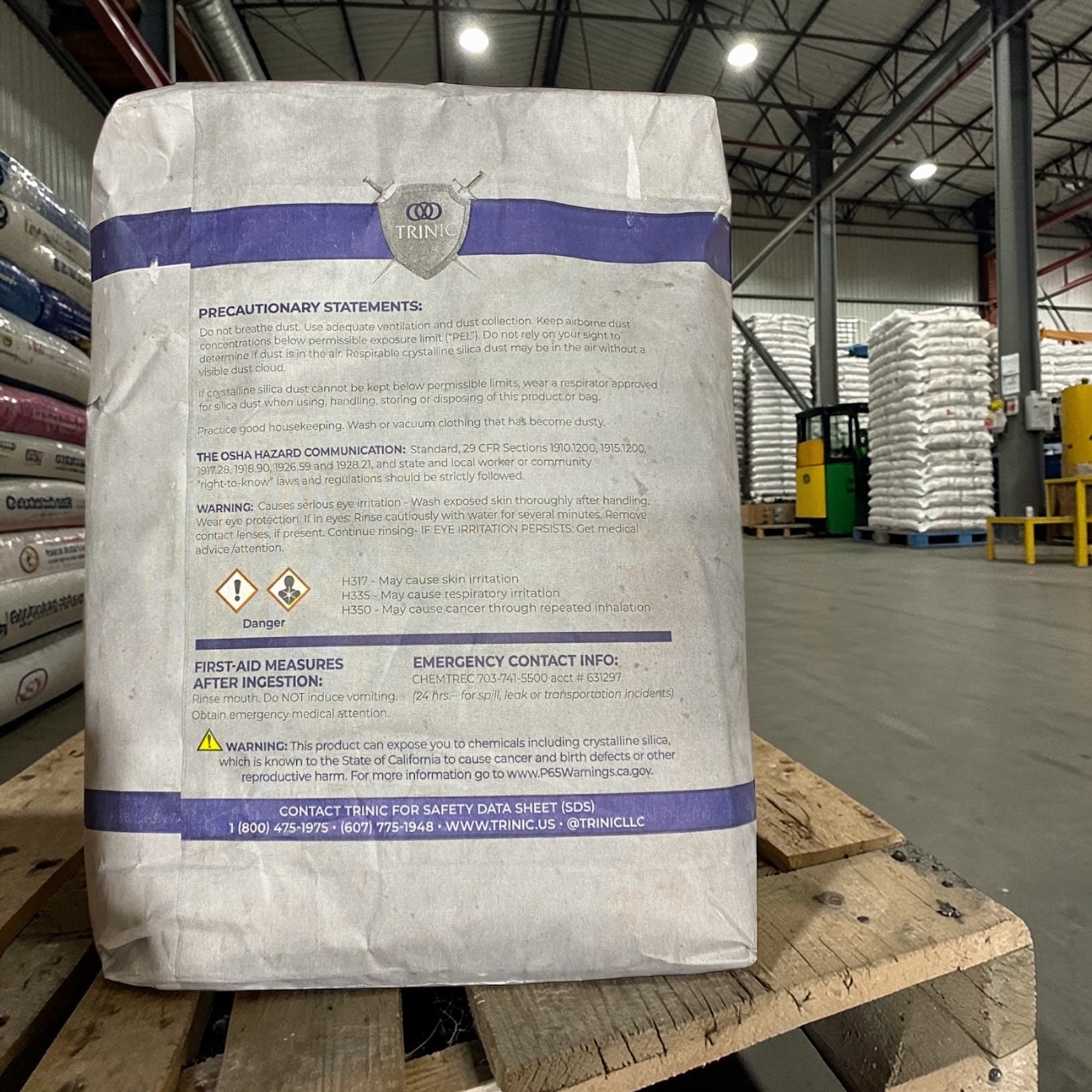 Trinic GFRC Fast Set 25% CSA 50 LB BAG